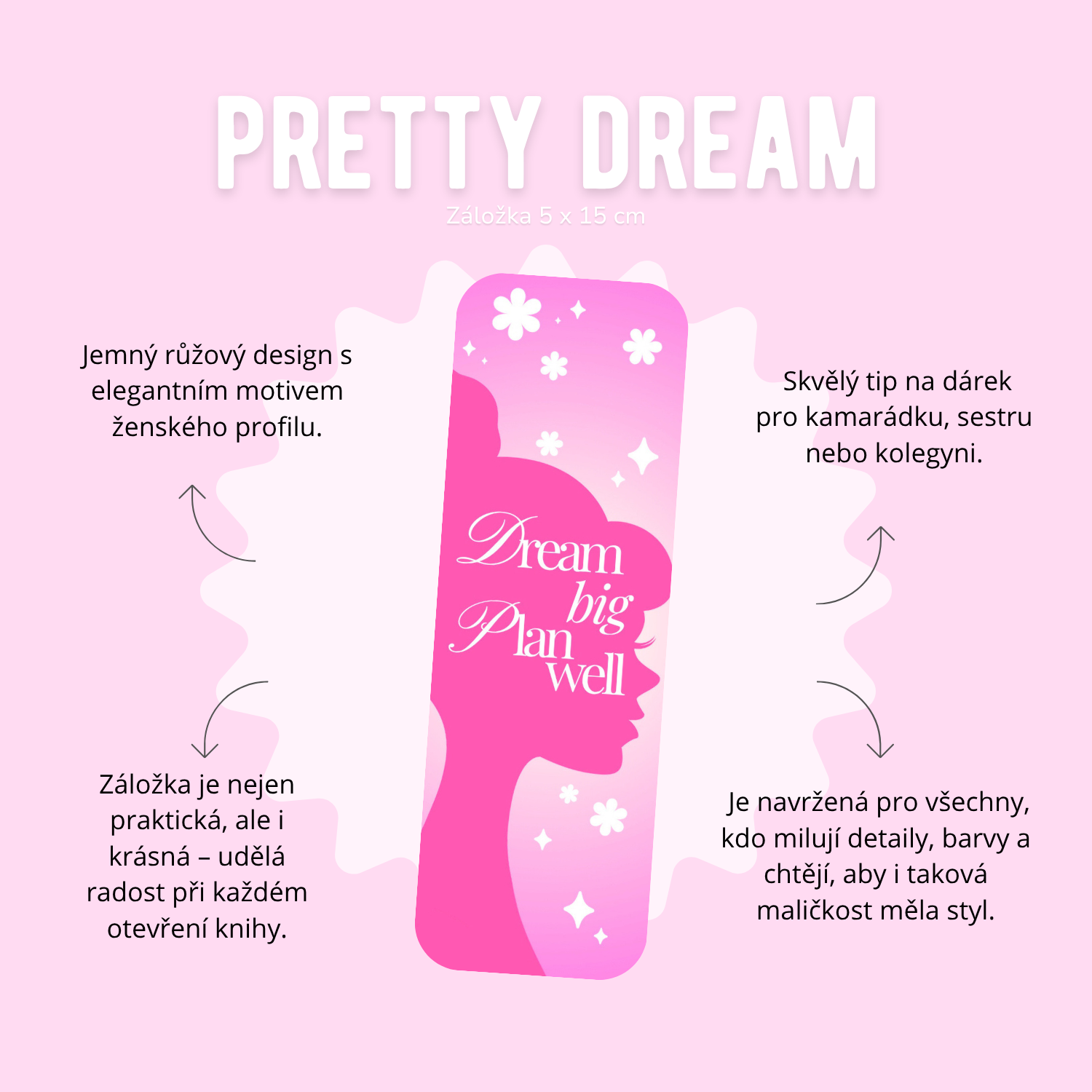 Záložka - pretty dream