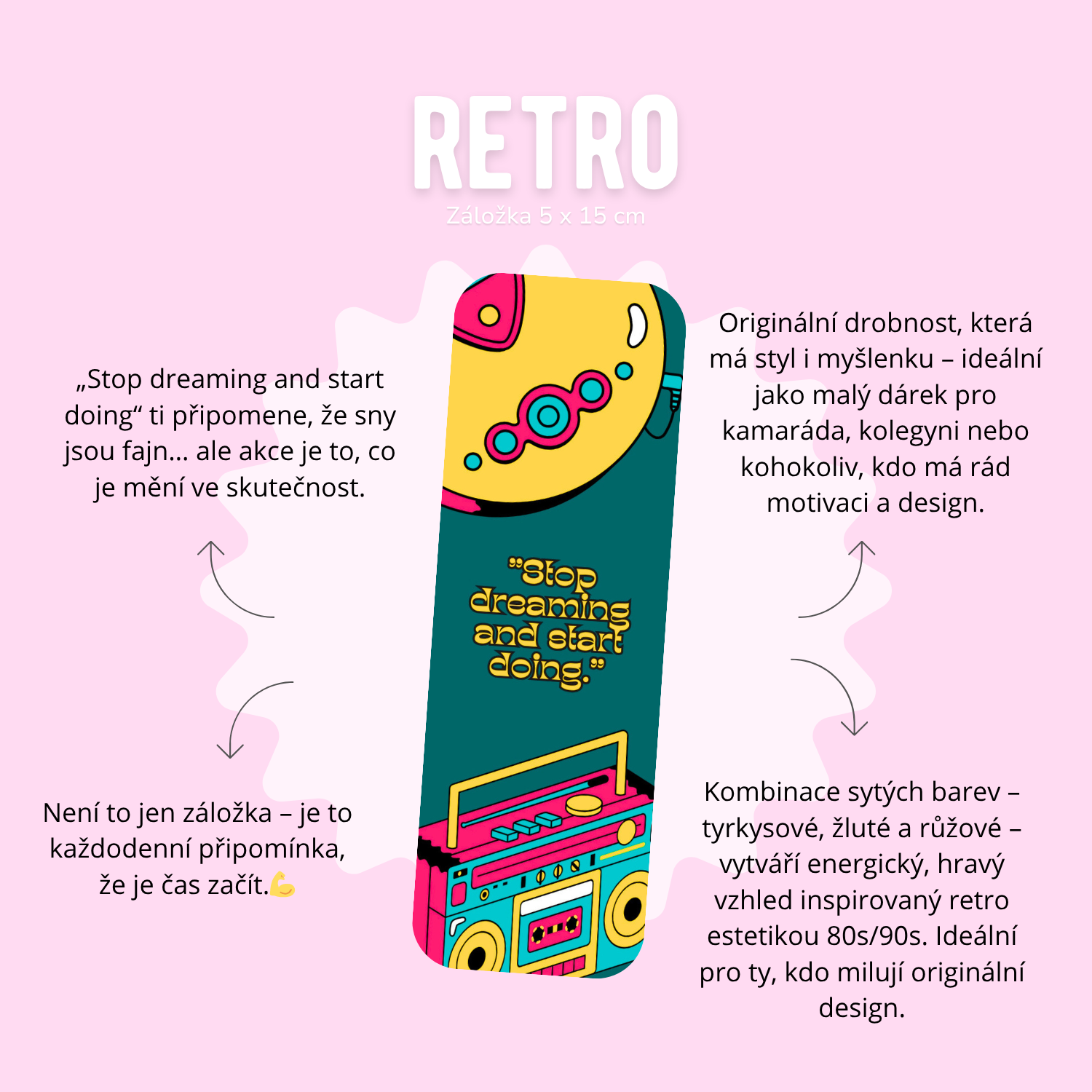 Záložka - retro