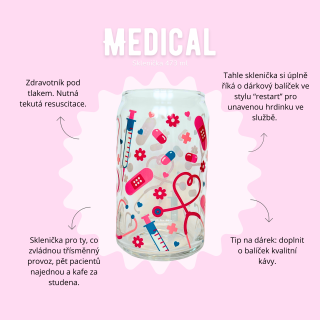 Sklenička 473 ml - Medical