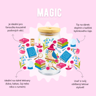 Sklenička 473 ml - magic